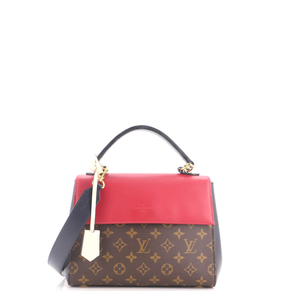 Louis Vuitton BB Cluny Top Handle Bag Monogram Canvas and Leather
